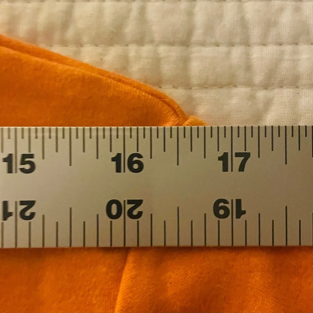 Vintage Disney Halloween Youth Young Woman's Shirt Orange‎
